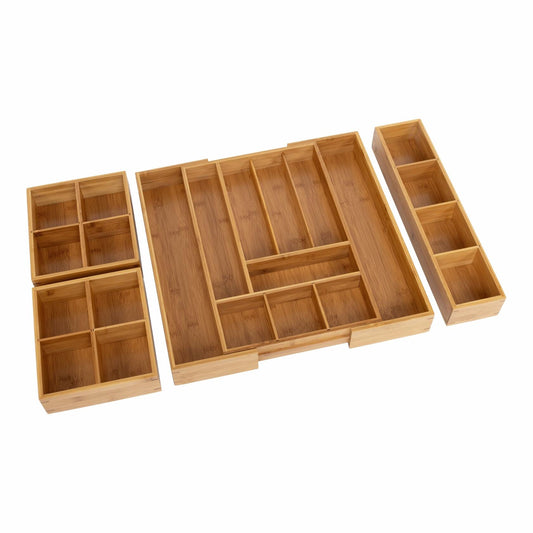 Classics Bamboo Expandable Drawer Organizer