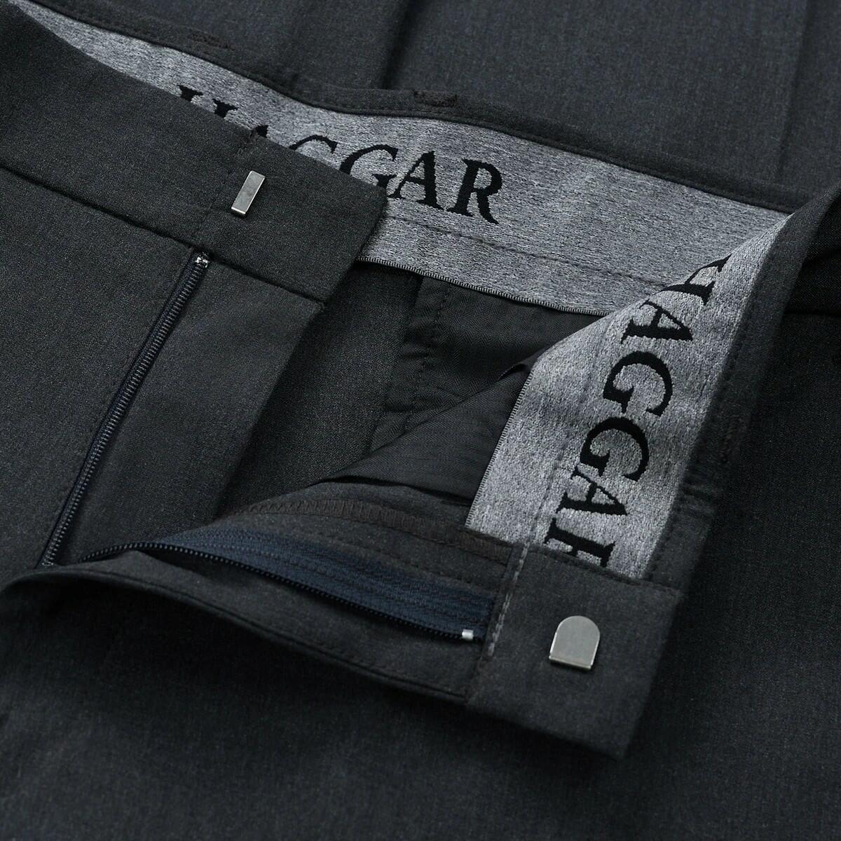 Haggar Men's Premium Flex Dress Pant | Dark Grey | 30W x 29L