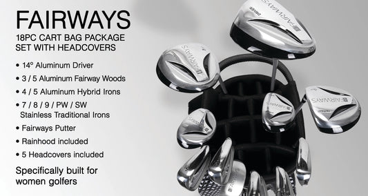 Fairways by Nancy Lopez 11-piece Women’s Golf Club Set with Stand Bag
