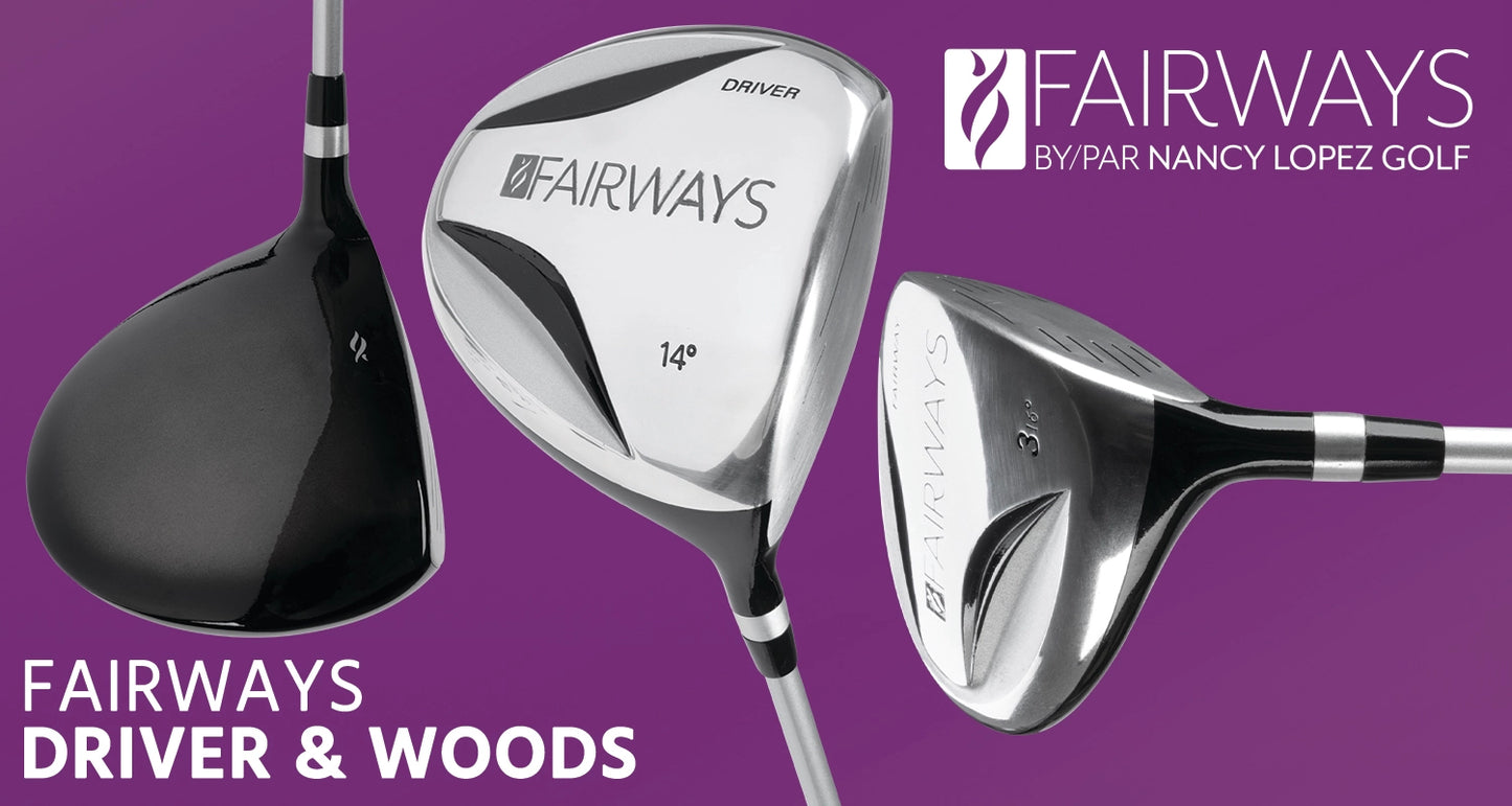 Fairways by Nancy Lopez 11-piece Women’s Golf Club Set with Stand Bag