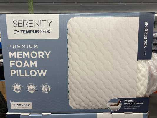 Serenity by Tempur-Pedic Cooling Memory Foam Pillow