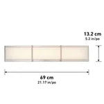 Artika Subway 27 in. Vanity LED Light Fixture