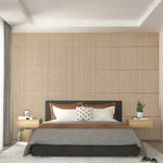 Artika Sonolok Sound-Absorbing Slatted Panel Kit , Oak
