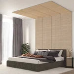 Artika Sonolok Sound-Absorbing Slatted Panel Kit , Oak