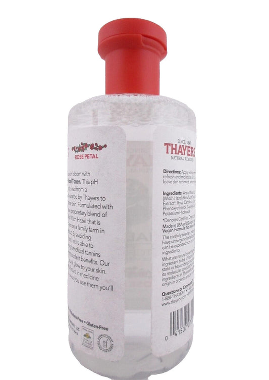 Thayers Witch Hazel Rose Petal Facial Toner, Alochol Free
