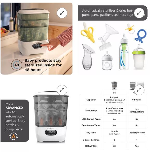 BabyBrezza One Step Sterylizer Dryer advanced