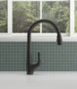 Kohler Bevin Pull-Down Kitchen Faucet-Black