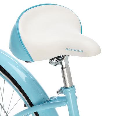 Schwinn Legacy beach cruiser 26” Blue/White