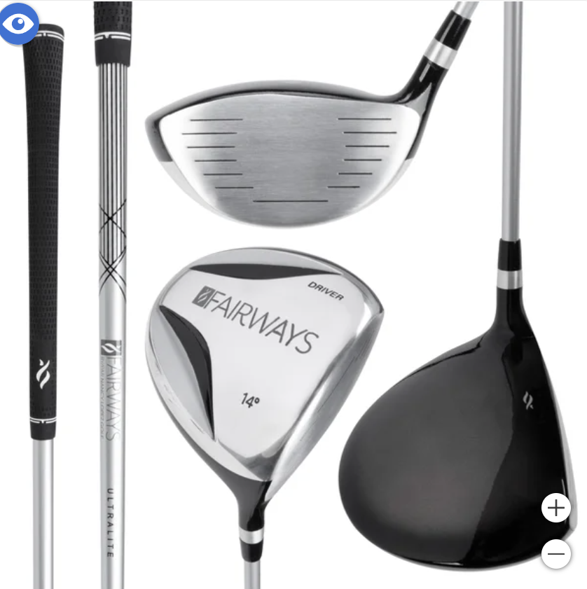 Fairways by Nancy Lopez 11-piece Women’s Golf Club Set with Stand Bag