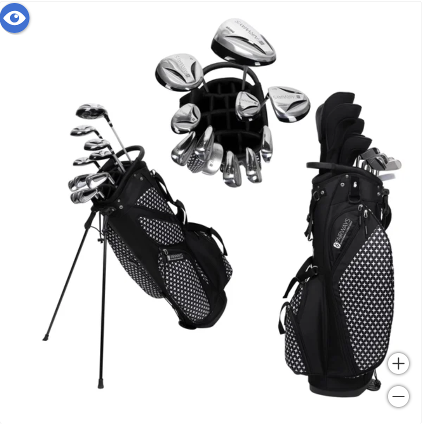 Fairways by Nancy Lopez 11-piece Women’s Golf Club Set with Stand Bag