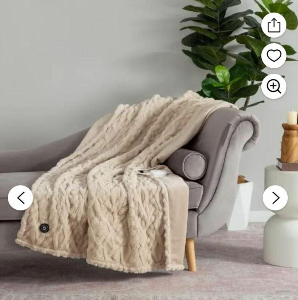 Berkshire Life Heated Throw