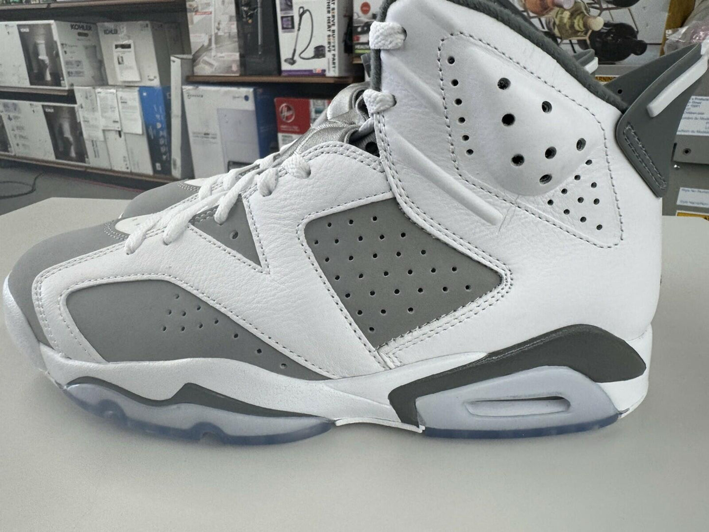 Size 8 - Jordan 6 Retro Low Cool Grey