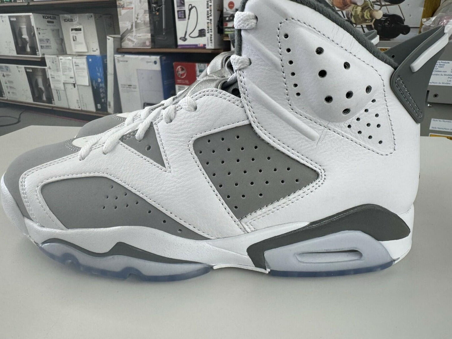 Size 8 - Jordan 6 Retro Low Cool Grey