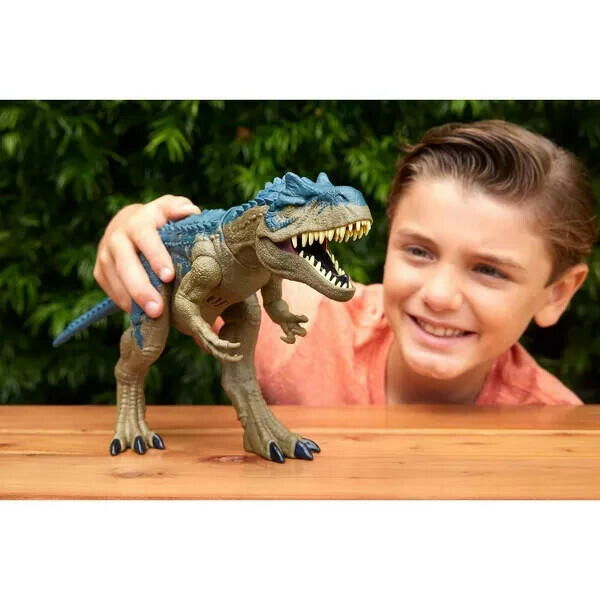 Mattel Jurassic World Ruthless Rampagin Allosaurus Dinosaur Toy