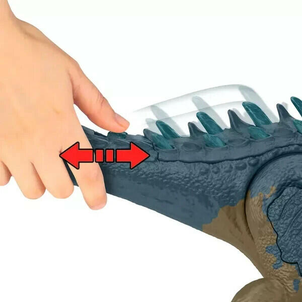 Mattel Jurassic World Ruthless Rampagin Allosaurus Dinosaur Toy
