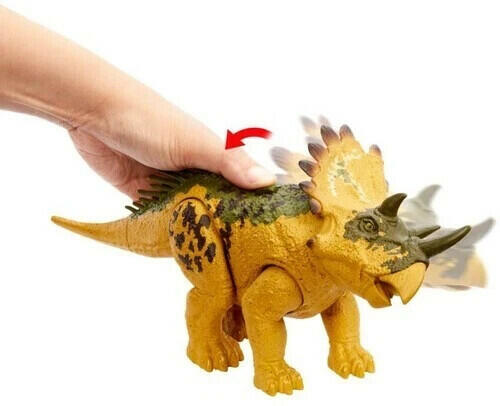 Mattel - Jurassic World - Wild Roar Regaliceratops Action Figure NEW
