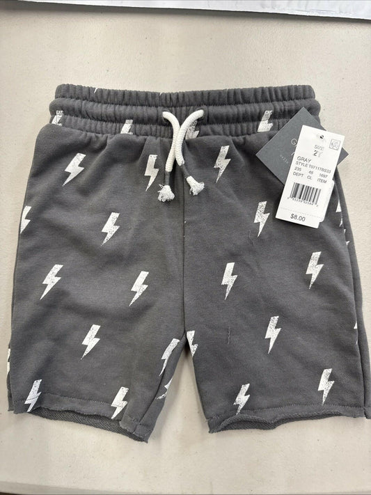 Grayson Mini ITB Drawstring Shorts - ￼ Lightning Theme-2T