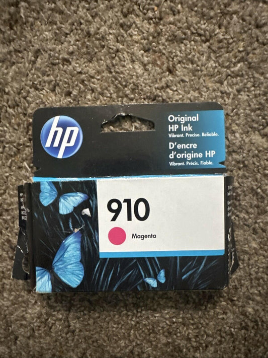 HP 910 Magenta Original Ink Cartridge, ~315 pages, 3YL59AN#140
