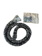 Dog Chain Collar Black Metal Stainless Steel Cuban Link Chain Strong 14mm, 26" L