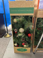 CG Hunter 2.7m (9 ft.) Decorated Garland Pre-Lit with 90 LED Lights