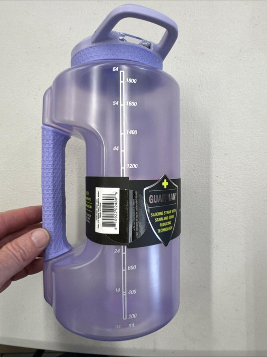 Zulu Guardian 64oz Half Gallon Plastic Jug - Tropical Violet