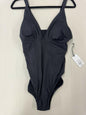 Lands’ End Swim Top Women Size XL 18 - Black Tankini UPF 50