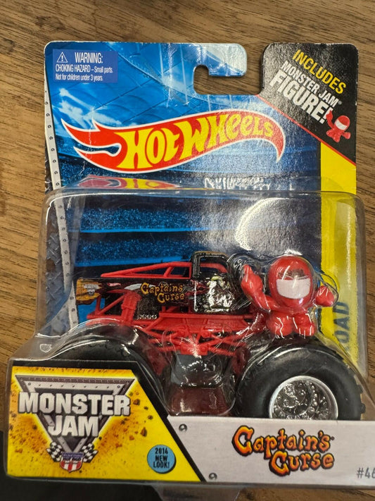 Spin Master 2019 Monster Jam Monster Truck Captain’s Curse