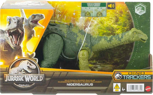 Jurassic World Dino Trackers Wild Roar Nigersaurus Action Figure