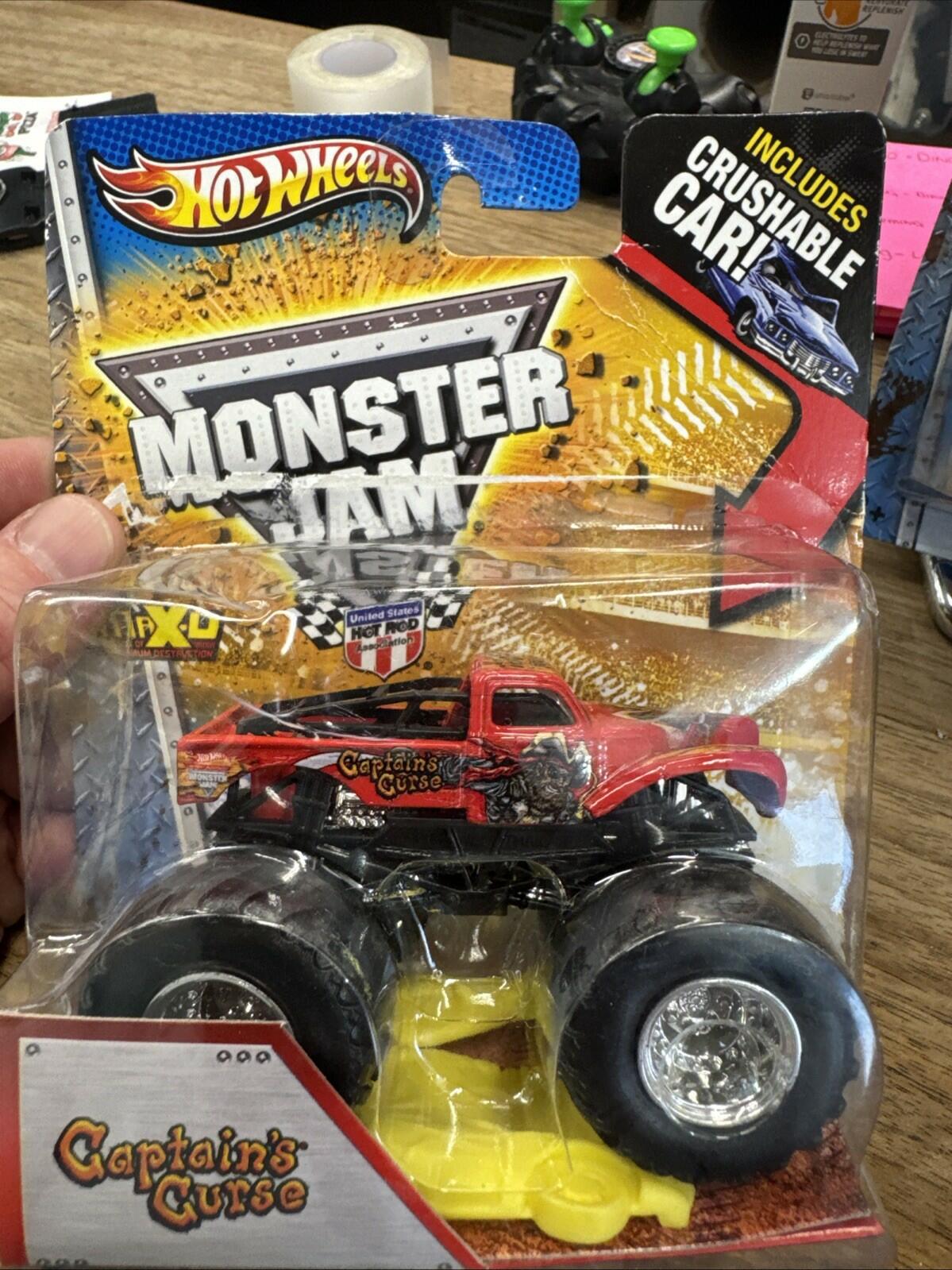 Spin Master 2019 Monster Jam Monster Truck Captain’s Curse
