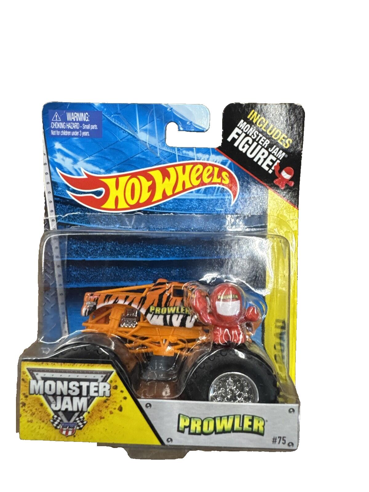 Hot Wheels Monster Jam Off Road Prowler, includes monster jam figure!