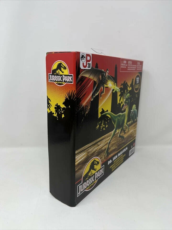 Jurassic Park Dr. Ian Malcolm Glider Escape Pack 93 Classic 30th Anniversary Fig