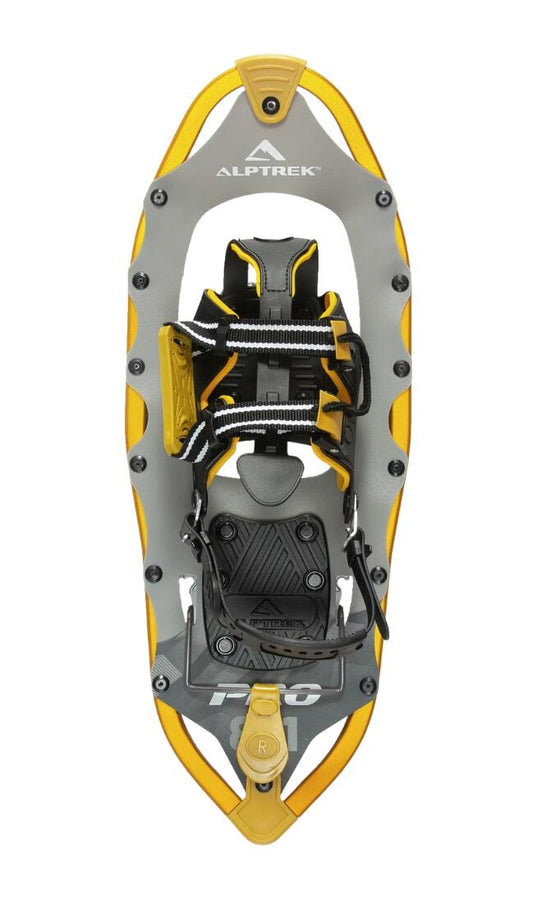 New banded.  ALPTREK  Pro 821 Snowshoes With Trekking Poles
