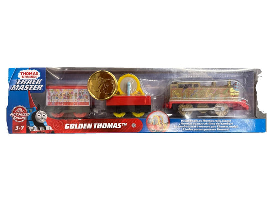 NEW Thomas train & Friends Golden 75 Thomas Fisher-Price Trackmaster Motorized