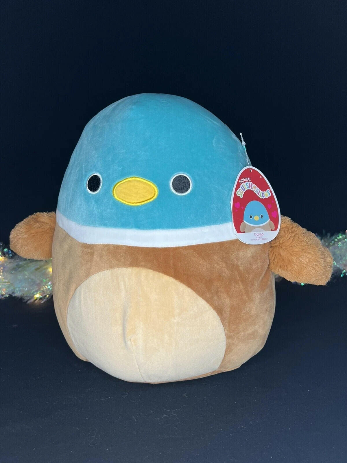 Daksa the Duck-Rare- 12" Initial 'P' Valentines Squishmallow