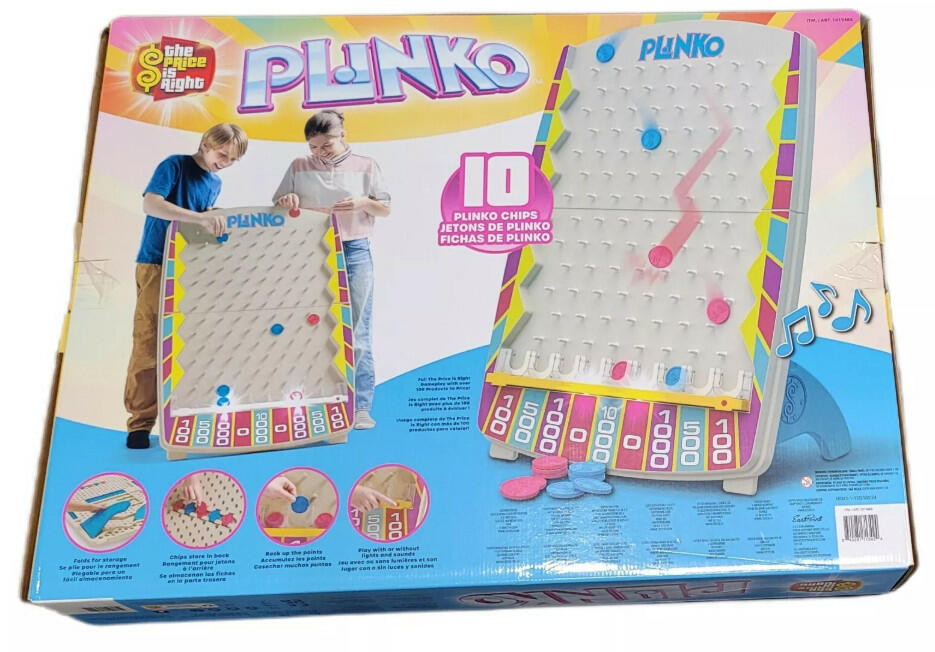 Plinko Game Of Chance From The Price Is Right, Life-Size Plinko Board with Sound