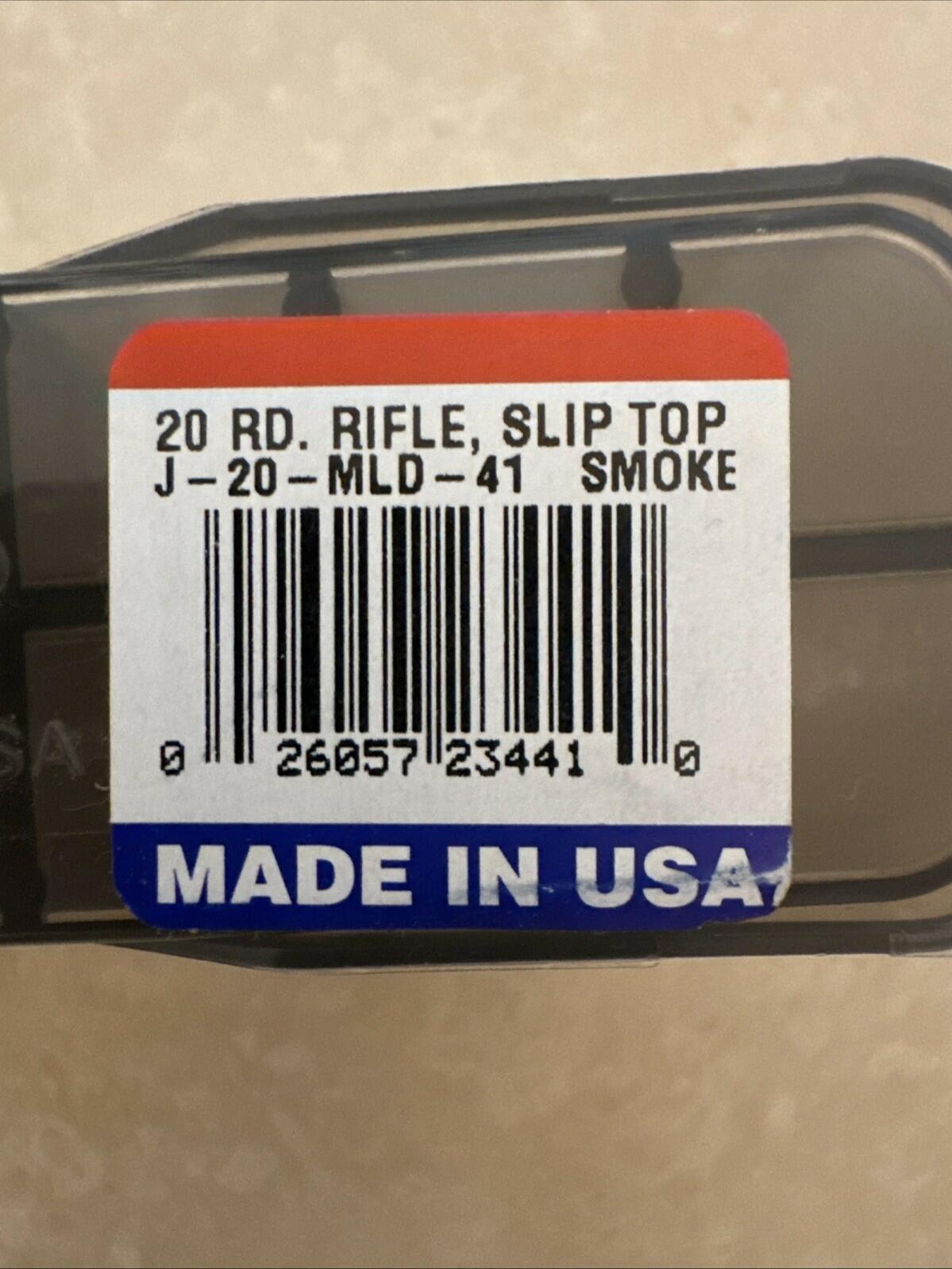 Mtm Slip-top Ammo Box, Mtm J20mld41    20rd Rifle 45/70-3030          Smk