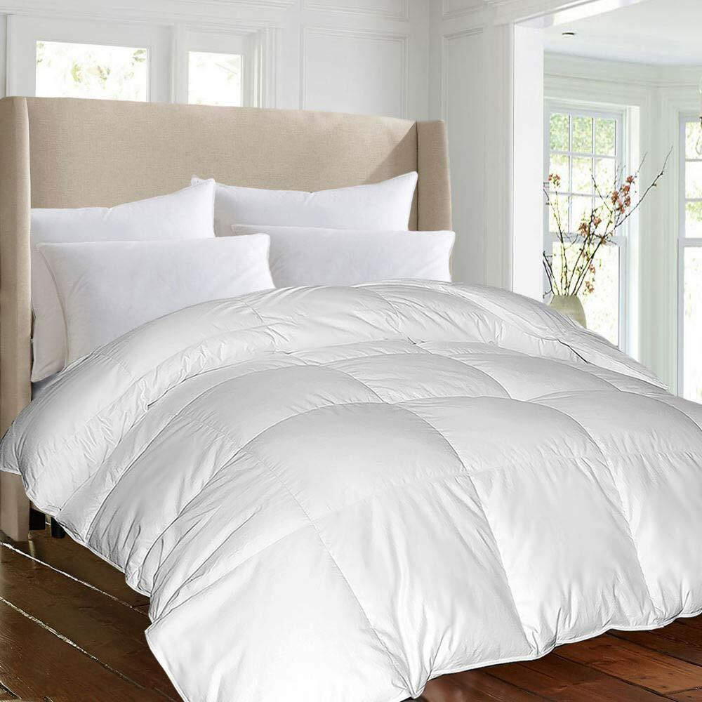 Blue Ridge Home Fashions 1000 TC Egyptian Cotton Comfor loft Down Alternative.