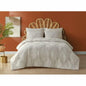 Beco Home Beige Lattice Dot 7 Piece Bed in a Bag  King