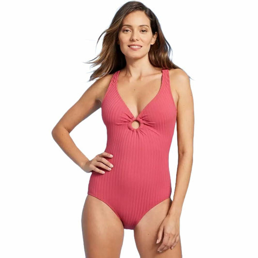 Kona Sol Women's Wide Ribbed Center Ring  One Piece-Large
