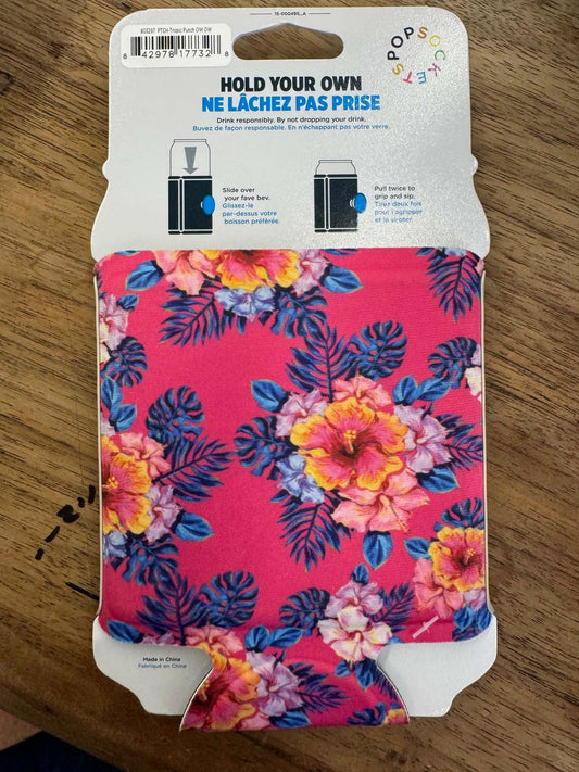 PopSockets PopThirst: Can Holder and Swappable Grip - Tall Can - Tropic Punch