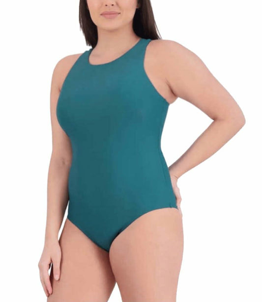 Eddie Bauer Women's Multi Strap One Piece Swimsuit - Medium