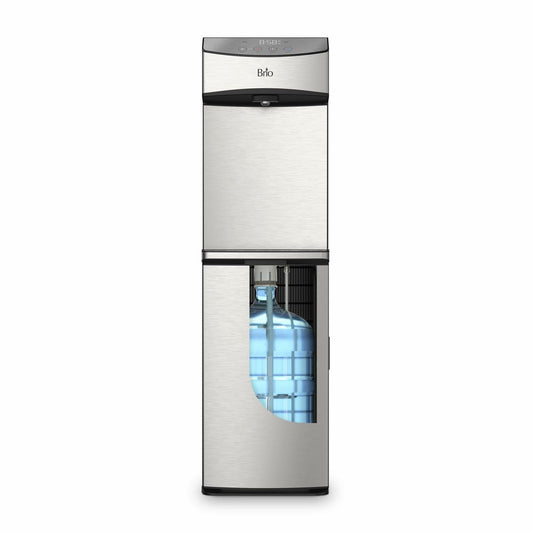 Brio 740 Bottom Load for 5 Gal Bottles/LED Display, UV Self Cleaning, Hot & Cold