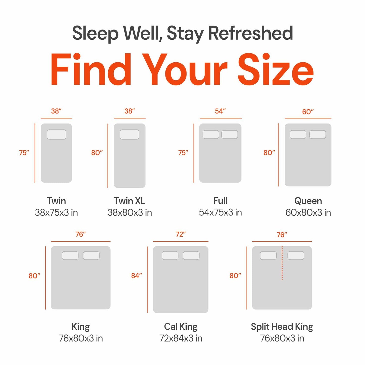 Dormeo Premium King Cooling Mattress Topper - 3-Zone OctaspringⓇ T