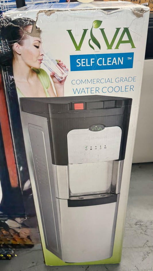 Self Cleaning Stainless Steel Hidden Bottle Water Cooler With Hot & Cold
