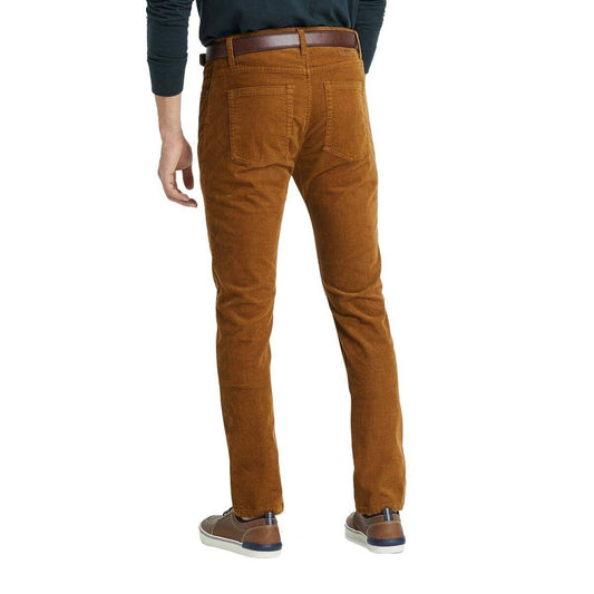 Goodfellow & Co Men's Slim Straight Corduroy 5-Pocket Pants - (US, Waist Inseam, 34, 30, Brown)