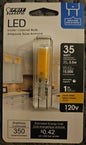 Feit Electric G8 LED Under Cabinet Bulb Warm White 35 Watt Equiv. 350 Lumens