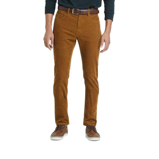 Goodfellow & Co Men's Slim Straight Corduroy 5-Pocket Pants - (US, Waist Inseam, 34, 30, Brown)