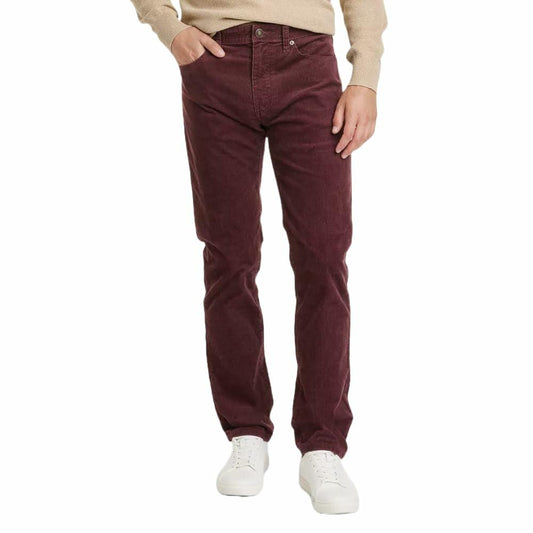 Goodfellow & Co Men's Slim Straight Corduroy 5-Pocket Pants - (US, Waist Inseam, 30, 30, Grape Purple)