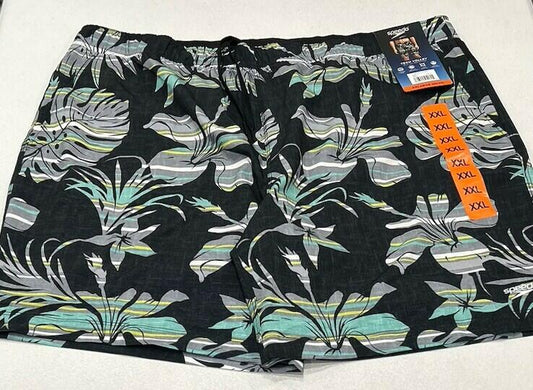 Speedo Men's Hydro Tech Volley Swim Shorts, Multi, Size XXL (38/40)