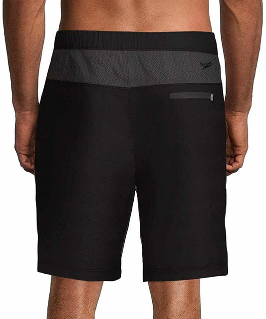 Speedo Mens Hydro Volley Swim Shorts (Black Speedo, XX-Large)